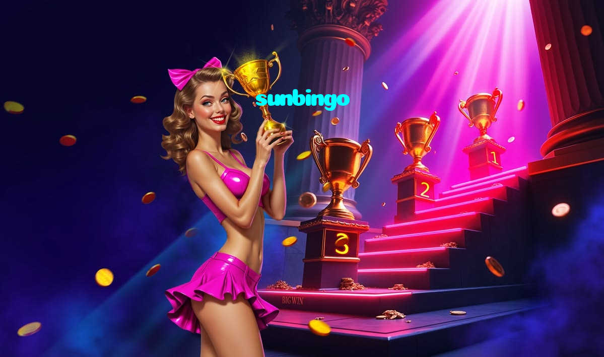 sunbingo casino presented on mobile device in Pakistan with slots and live games