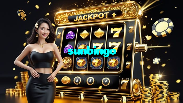 sunbingo casino presented on mobile device in Pakistan with slots and live games